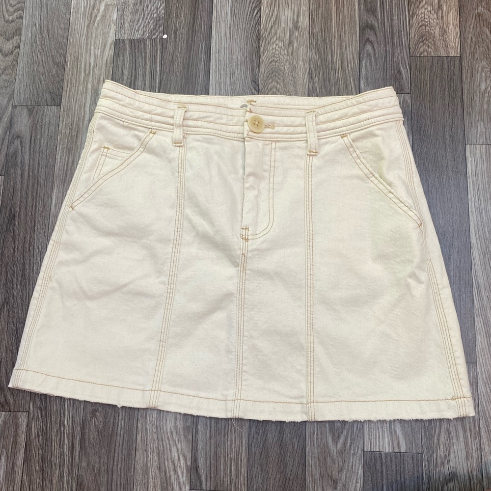 Free People Denim Skirt Size 30